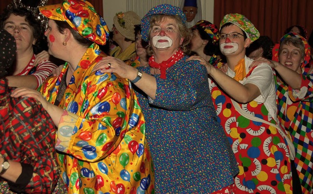 Humor ist Trumpf bei der Frauenfasnet in Sthlingen.   | Foto: JBS