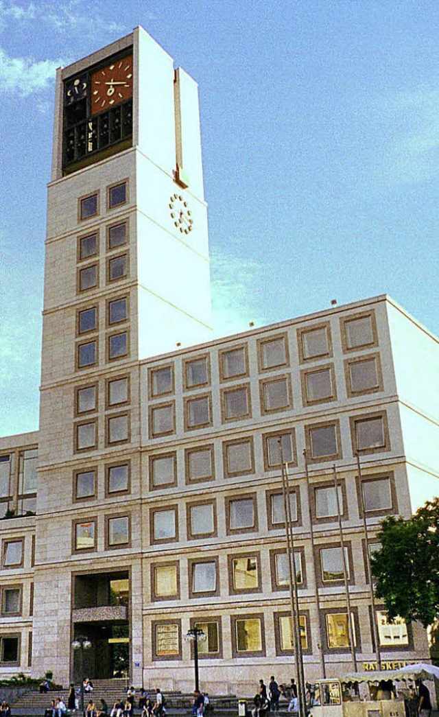 Auch im Stuttgarter Rathaus gibt es nun einen Datenskandal.  | Foto: ddp