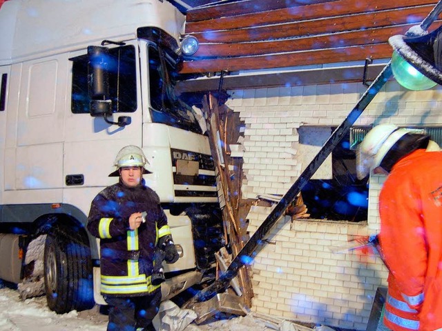 Bei dem Unfall entstand ein Schaden in Hhe von 100 000 Euro.  | Foto: martin ganz