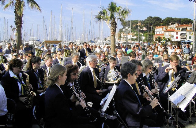 Darauf freuen sich die Mitglieder der ...musizierten sie dort vor fnf Jahren.   | Foto: archivbild: axel kremp