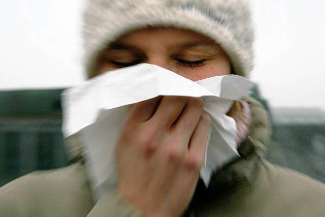 Grippeviren haften an Geldscheinen