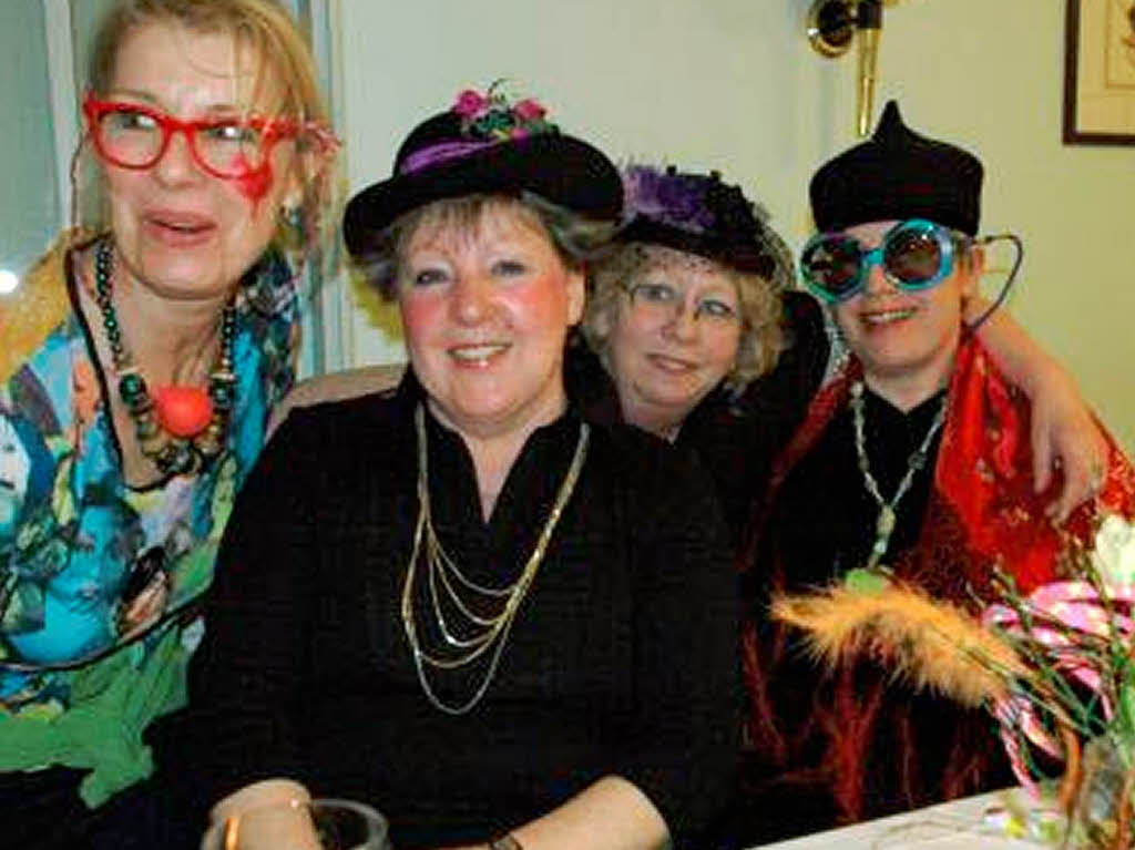 Hoch her ging es beim Wiiberklatsch in der Hoch her ging es beim Wiiberklatsch in der