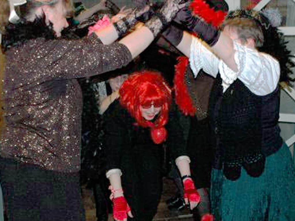 Hoch her ging es beim Wiiberklatsch in der Hoch her ging es beim Wiiberklatsch in der