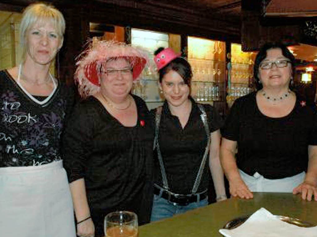 Hoch her ging es beim Wiiberklatsch in der Hoch her ging es beim Wiiberklatsch in der