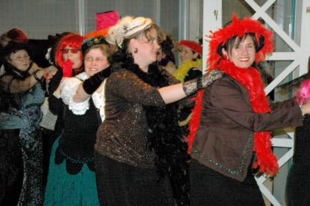 Hoch her ging es beim Wiiberklatsch in der Hoch her ging es beim Wiiberklatsch in der
