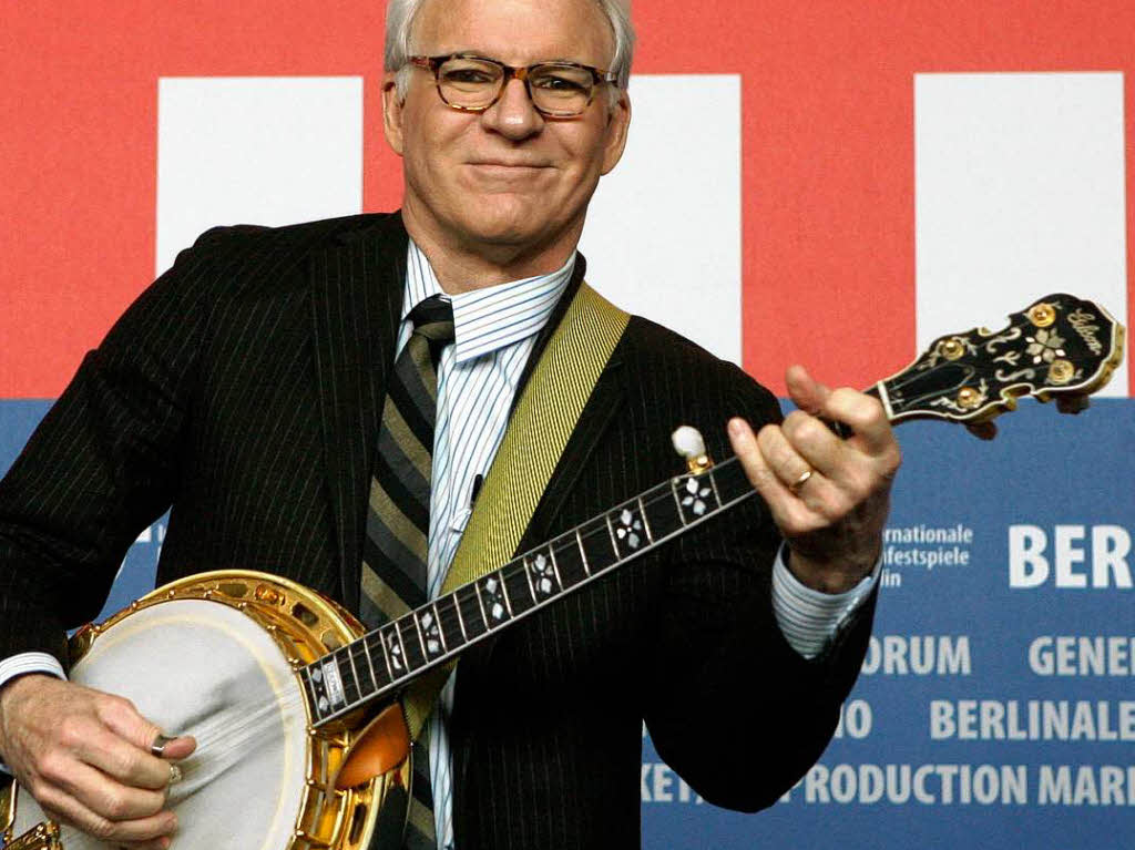 Steve Martin mit Banjo