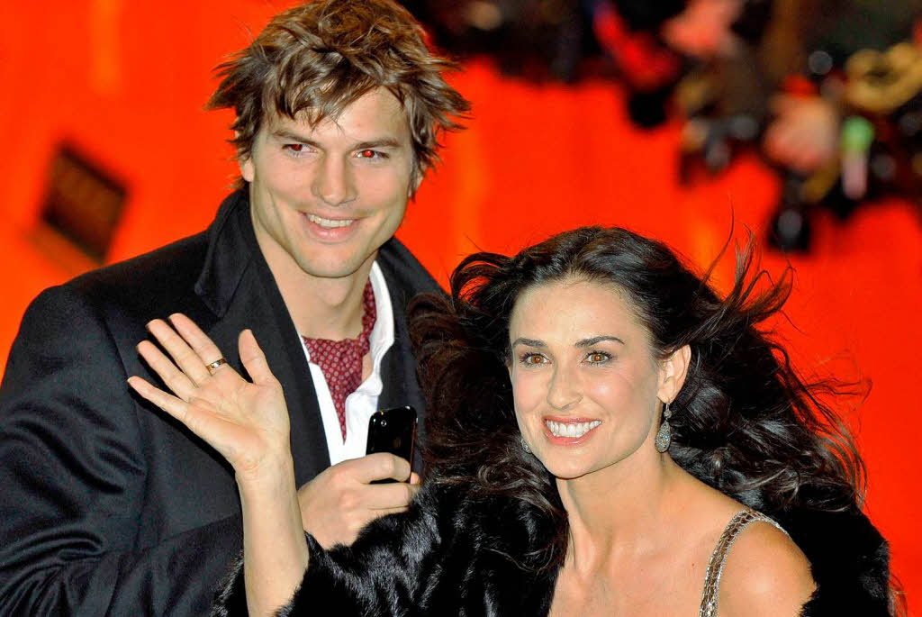 Asthon Kutcher und die ewigjunge Demi Moore