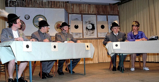 Trnen gab es im Schtzenhaus, als Sch... Gattin (Roman Wei) Abschied nahmen.   | Foto: Horst Dauenhauer