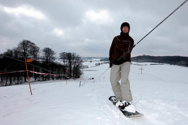 ber zu wenig Skifahrer klagen die Betreiber kleiner Lifte.  | Foto: ddp