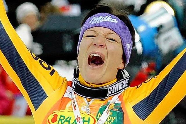 Ski-WM: Gold für Maria Riesch