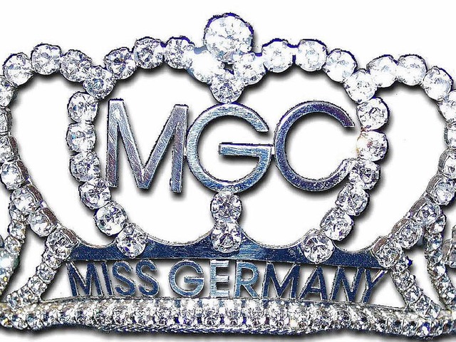 Begehrte Glitzer-Krone: Das Diadem der Miss Germany.  | Foto: -