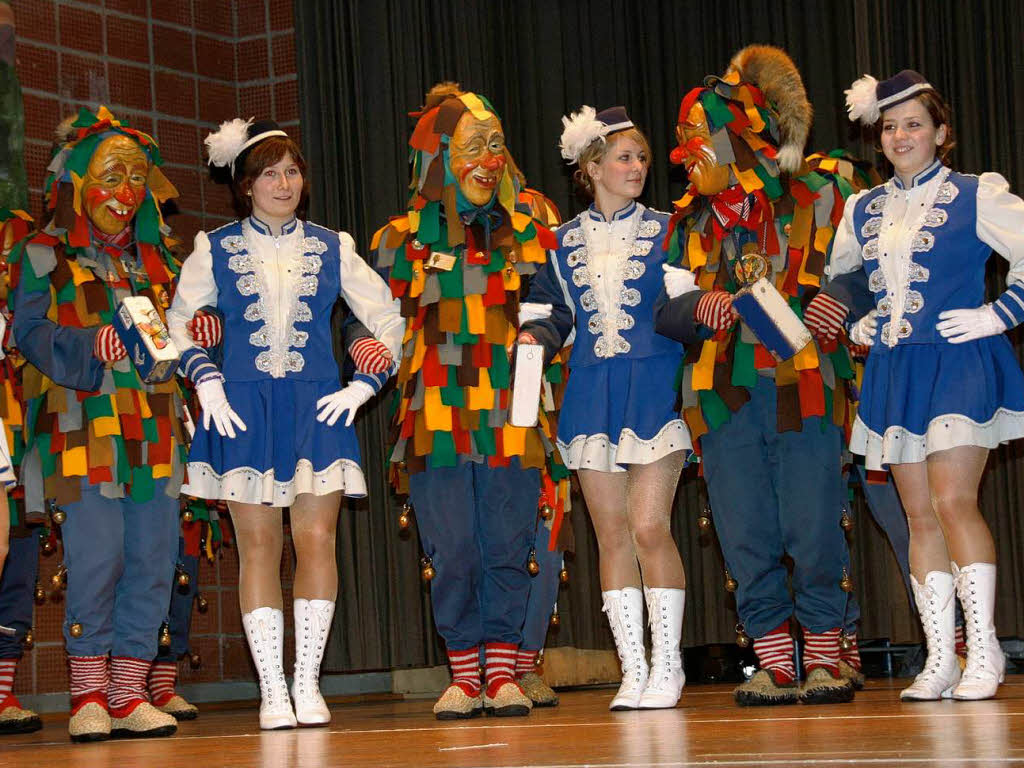 Die Galgenvgel prsentierten dem nrrischen Volk beim Zunftabend in der Schwarzwaldhalle in Grafenhausen ein kurzweiliges, spritzig-witziges Bhnenprogramm