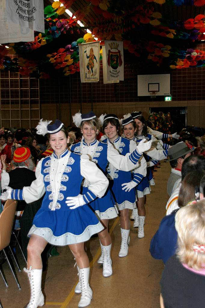 Die Galgenvgel prsentierten dem nrrischen Volk beim Zunftabend in der Schwarzwaldhalle in Grafenhausen ein kurzweiliges, spritzig-witziges Bhnenprogramm