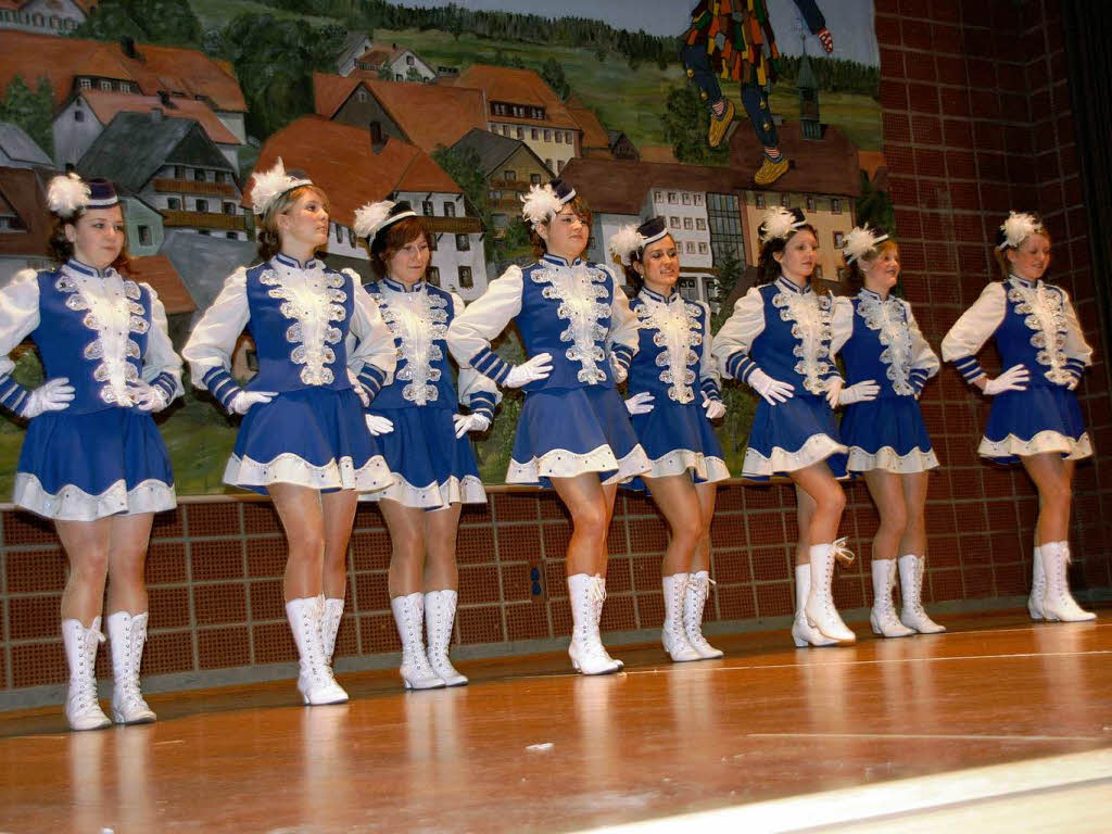 Die Galgenvgel prsentierten dem nrrischen Volk beim Zunftabend in der Schwarzwaldhalle in Grafenhausen ein kurzweiliges, spritzig-witziges Bhnenprogramm