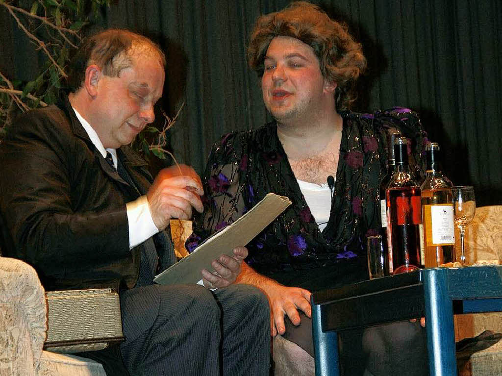 Die Galgenvgel prsentierten dem nrrischen Volk beim Zunftabend in der Schwarzwaldhalle in Grafenhausen ein kurzweiliges, spritzig-witziges Bhnenprogramm