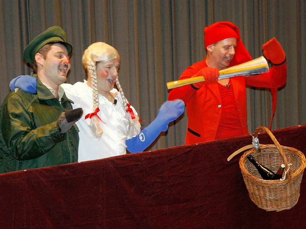 Die Galgenvgel prsentierten dem nrrischen Volk beim Zunftabend in der Schwarzwaldhalle in Grafenhausen ein kurzweiliges, spritzig-witziges Bhnenprogramm