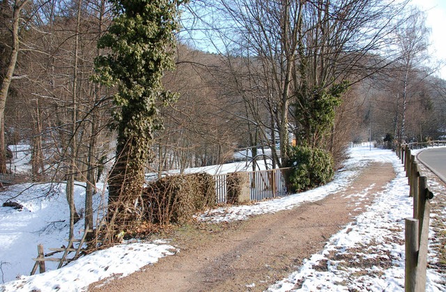 In der &#8222;Bleuelmatt&#8220;, zwisc... auf Straenniveau aufgefllt werden.   | Foto: Babeck-Reinsch