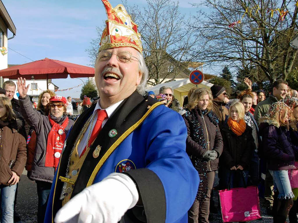 Rheinfeldens Oberzunftmeister Wilfried Markus in seinem Element