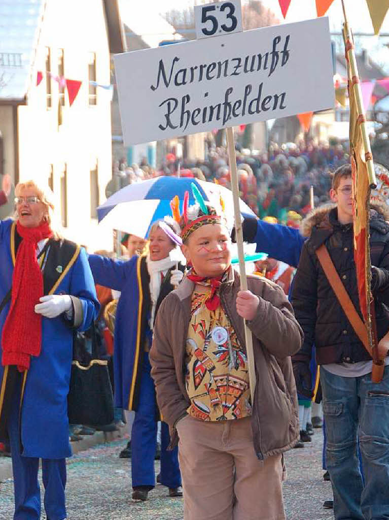 Impressionen vom Narrentreffen der Vereinigung Hochrheinischer Narrenznfte in Karsau