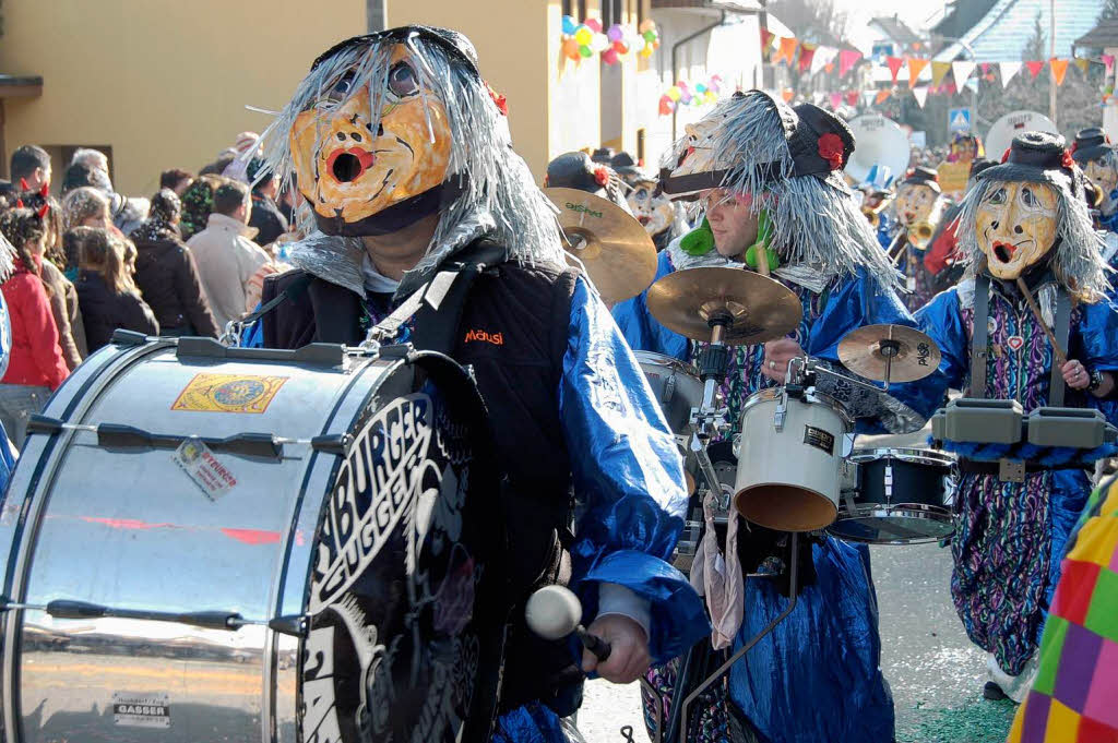 Impressionen vom Narrentreffen der Vereinigung Hochrheinischer Narrenznfte in Karsau
