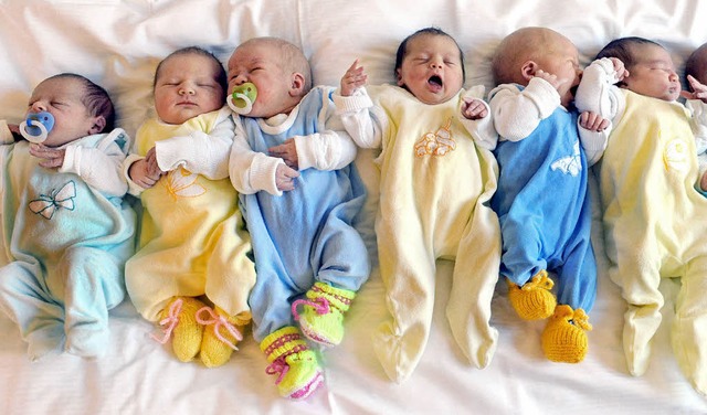 Es gibt wieder mehr Babys im Land &#82...swandels, so die Familienministerin.    | Foto: dpa
