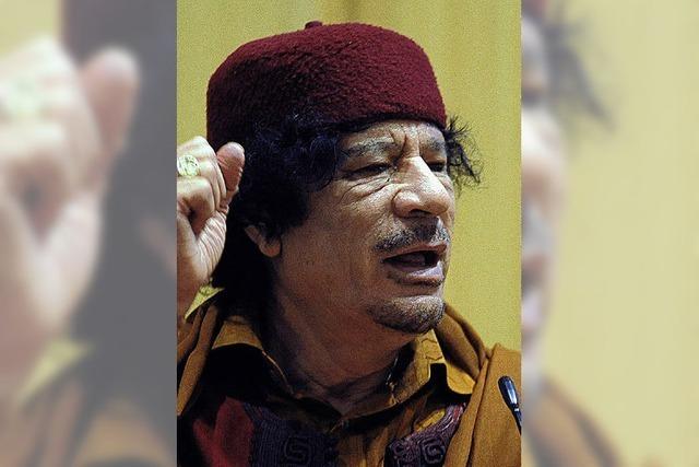 Die EU hofiert Gaddafi