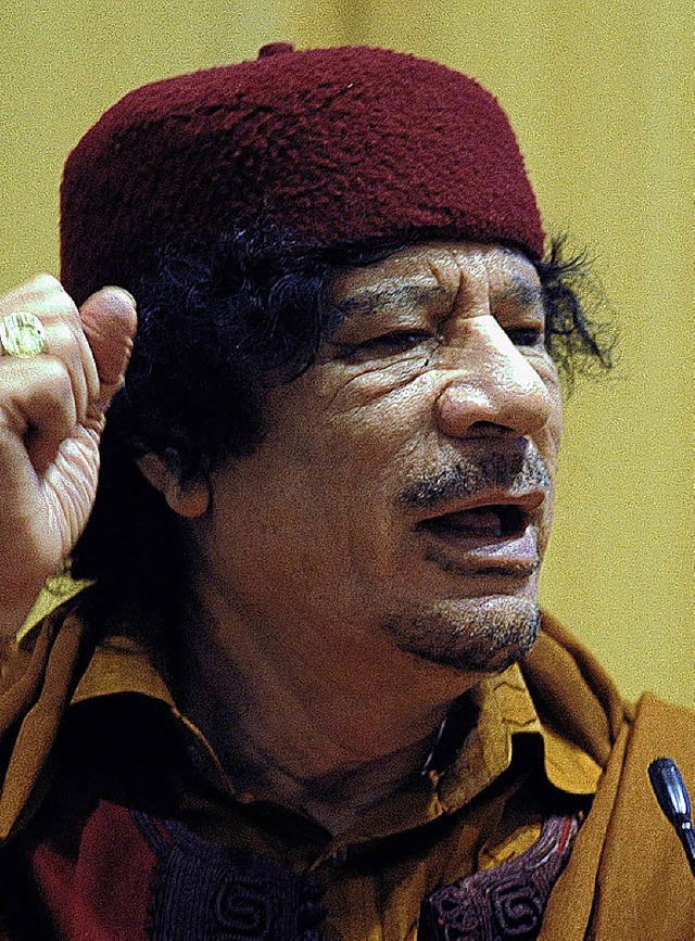 Muammar al-Gaddafi  | Foto: afp