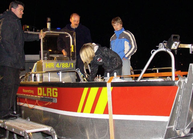 Speziell fr den Rettungsdienst angefe...der DLRG-Ortsgruppe Waldshut-Tiengen.   | Foto: Hentschel