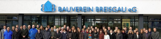 Starkes Team fr Freiburg &#8211;  der Bauverein Breisgau eG   | Foto: Bauverein