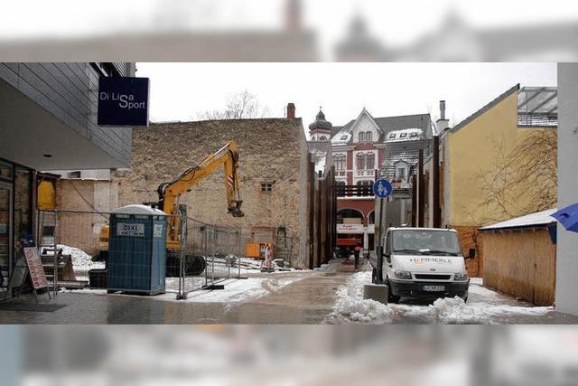 Am Chesterplatz wird demnchst wieder gebaut