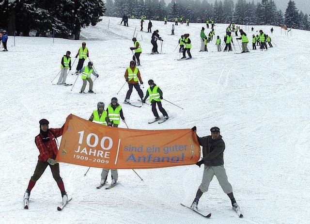 Die Jugendherbergen werden 100 Jahre a...ern am Feldberg begann das Jubilum.    | Foto: Tina Httich