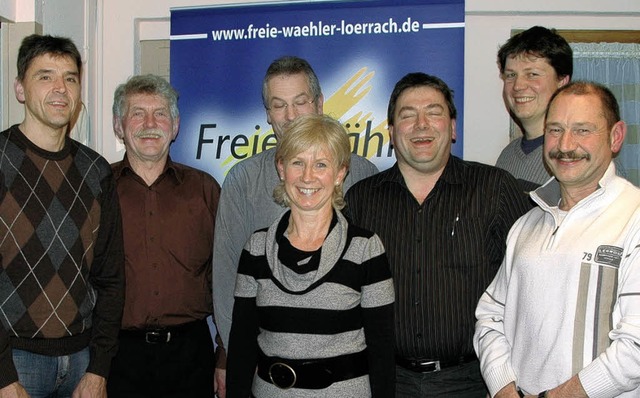 Die Kandidaten der Freien Whler (von ... Rbin, Jrg Mller und Thomas Vogel.   | Foto: Regine Ounas-Krusel