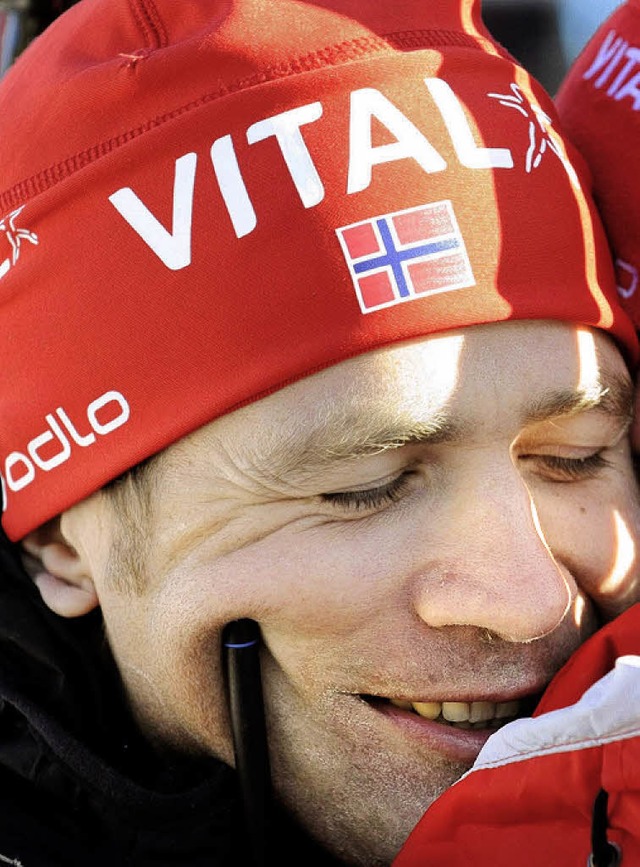 Weltmeister im Glck: Ole Einar Bjrndalen  | Foto: dpa