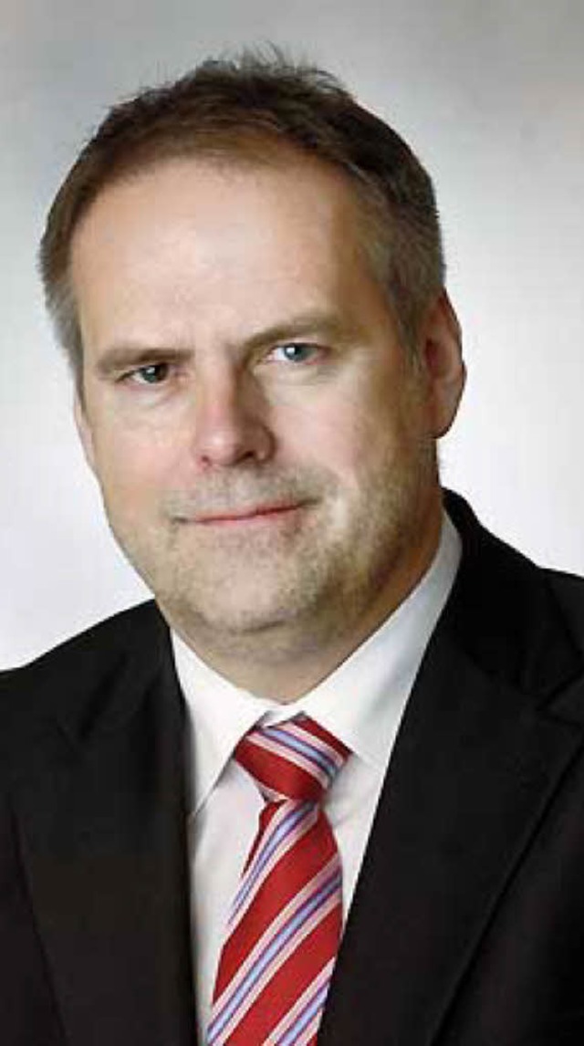 Reinhard Krumm, Vorstandsvorsitzender der Volksbank Lahr  | Foto: BZ