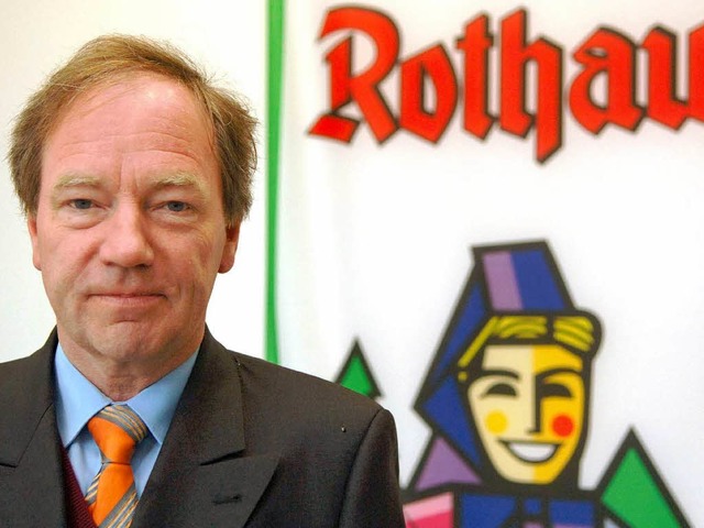 Thomas Schuble, Vorstand von Rothaus.  | Foto: A2070 Rolf Haid