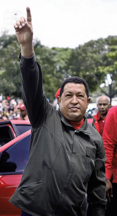 Präsident Chávez nennt  Juden  &#8222;oppositionelle Oligarchen&#8220;.  | Foto: AFP