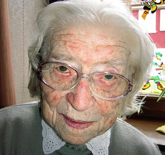 Narri! Narro! Heute wird Johanna Schmieder 95.   | Foto: Karin Heinze