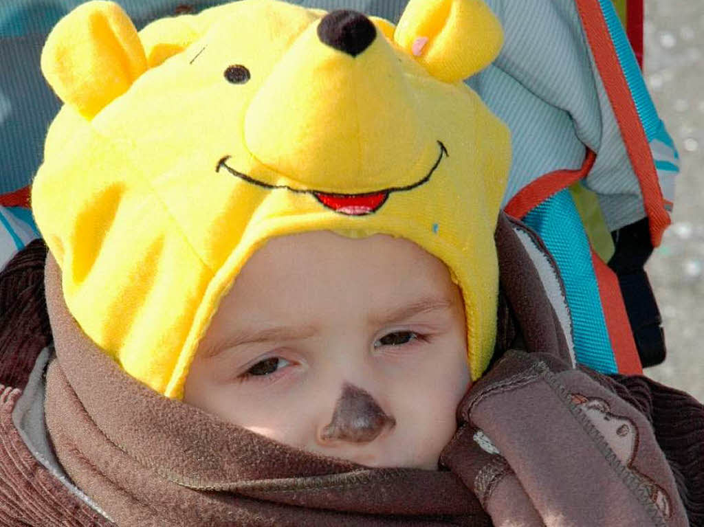 Farbenfroh ging’s beim Murger Kinderumzug quer durch alle Handwerksberufe.
