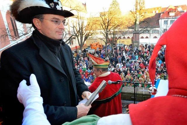 Fotoalbum: Narren im Freiburger Rathaus