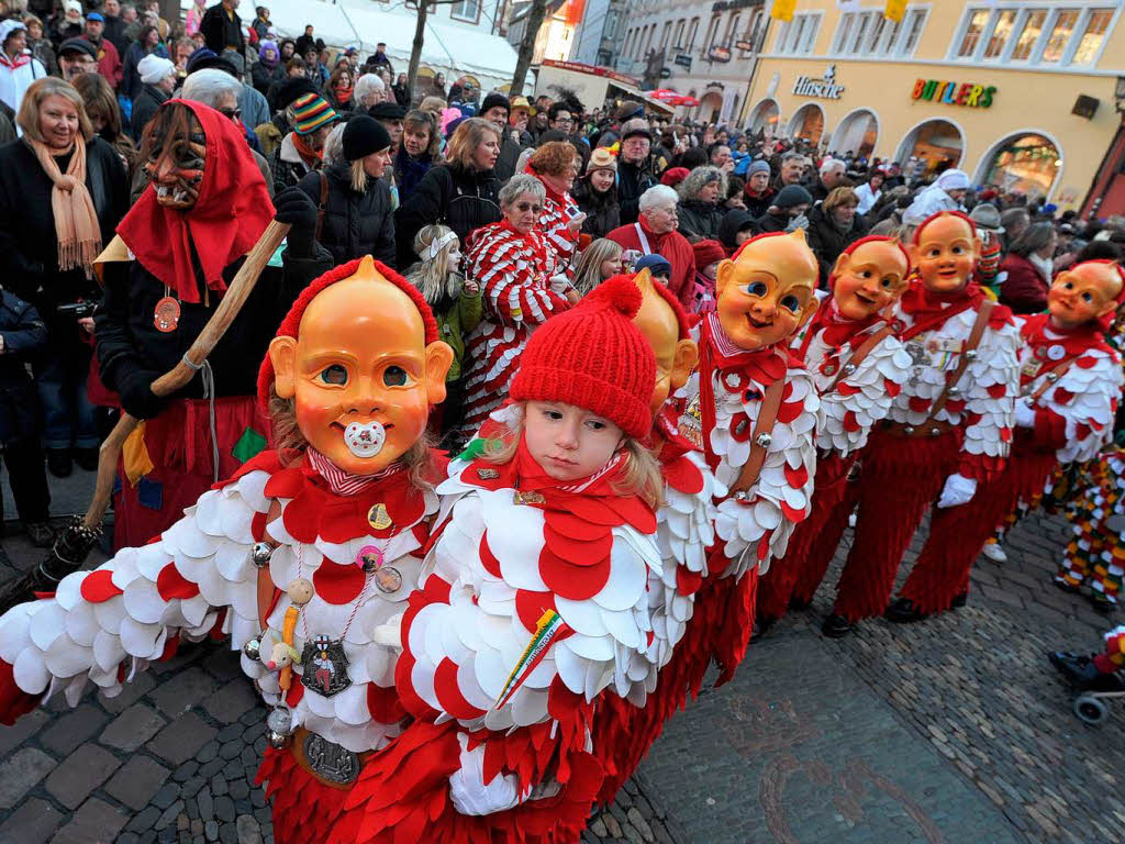 Die Narren haben die Macht in Freiburg bernommen