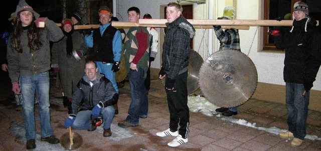 BAD SCKINGEN-HARPOLINGEN (hea). Langs...h die verdiente Mehlsuppe zu genieen.  | Foto: Heike Armbruster