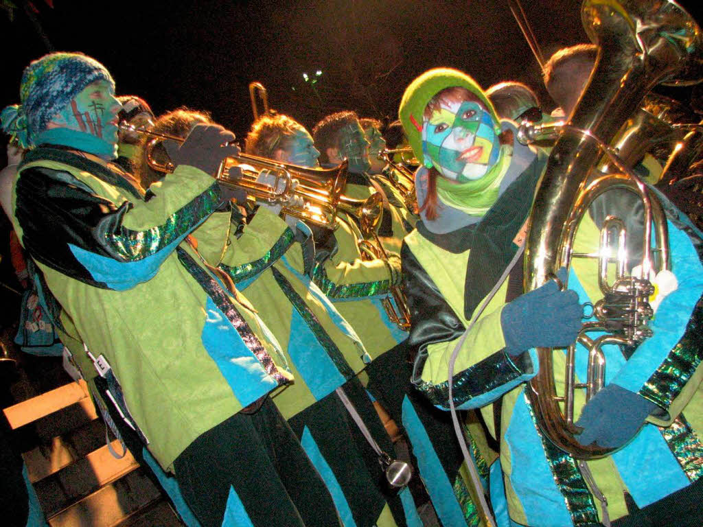 39 Bands, 1500 Musiker, fnf Bhnen: Das Stdtle bebte beim 18. Open-Air-Gugge-Festival.