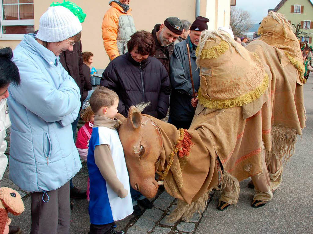 Kamel mit Kuschelbedrfnis