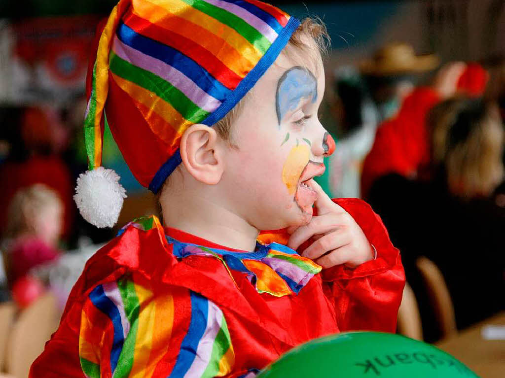 Kinderfasnet und Hemdglunkerumzug standen am Fasnetsamstag in Grafenhausen im Mittelpunkt der Narretei