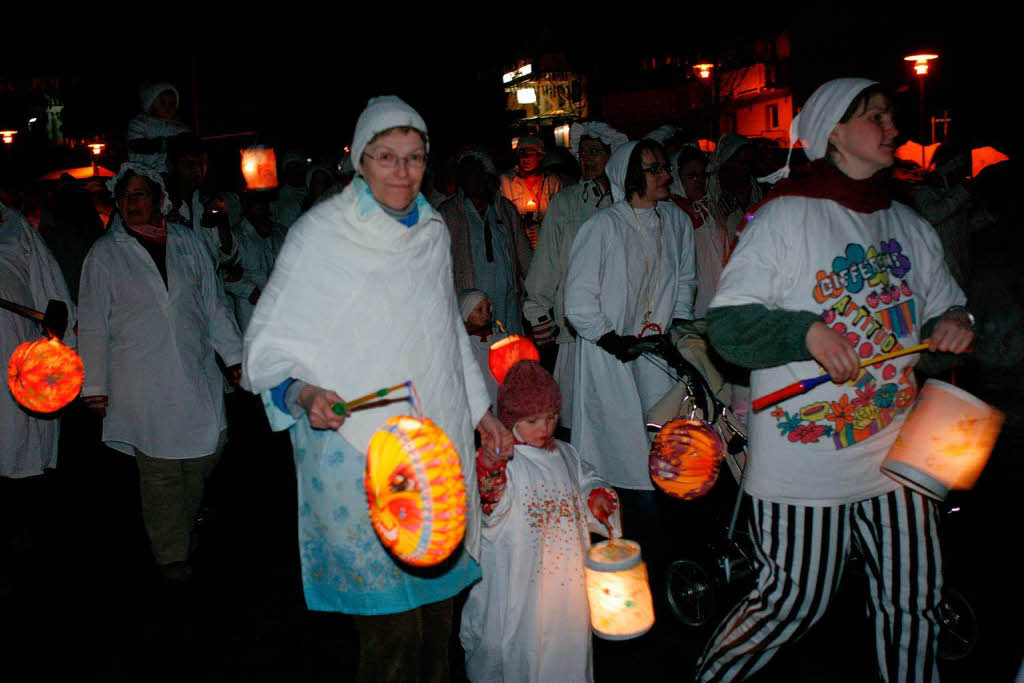Kinderfasnet und Hemdglunkerumzug standen am Fasnetsamstag in Grafenhausen im Mittelpunkt der Narretei