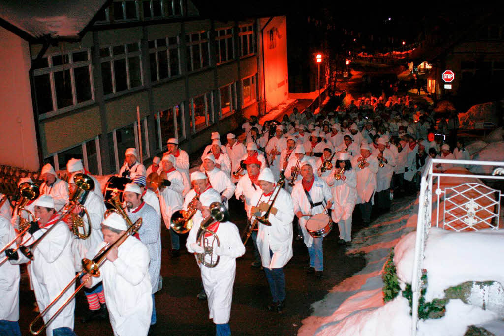 Kinderfasnet und Hemdglunkerumzug standen am Fasnetsamstag in Grafenhausen im Mittelpunkt der Narretei