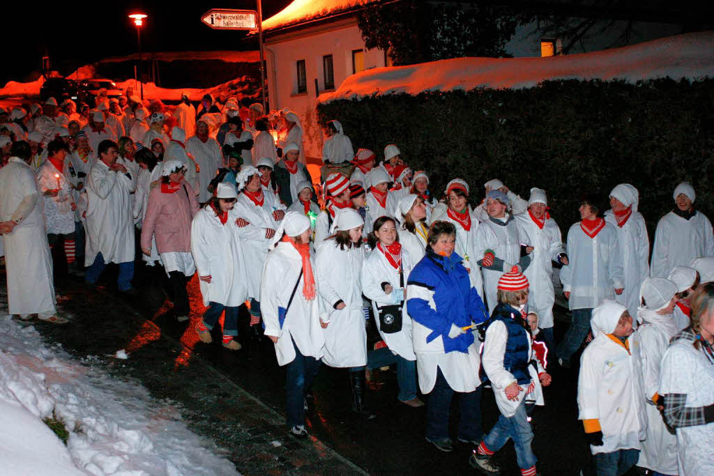 Kinderfasnet und Hemdglunkerumzug standen am Fasnetsamstag in Grafenhausen im Mittelpunkt der Narretei