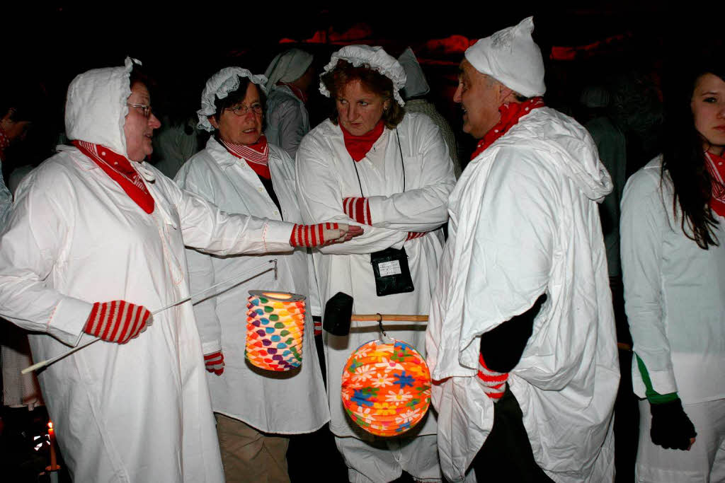 Kinderfasnet und Hemdglunkerumzug standen am Fasnetsamstag in Grafenhausen im Mittelpunkt der Narretei