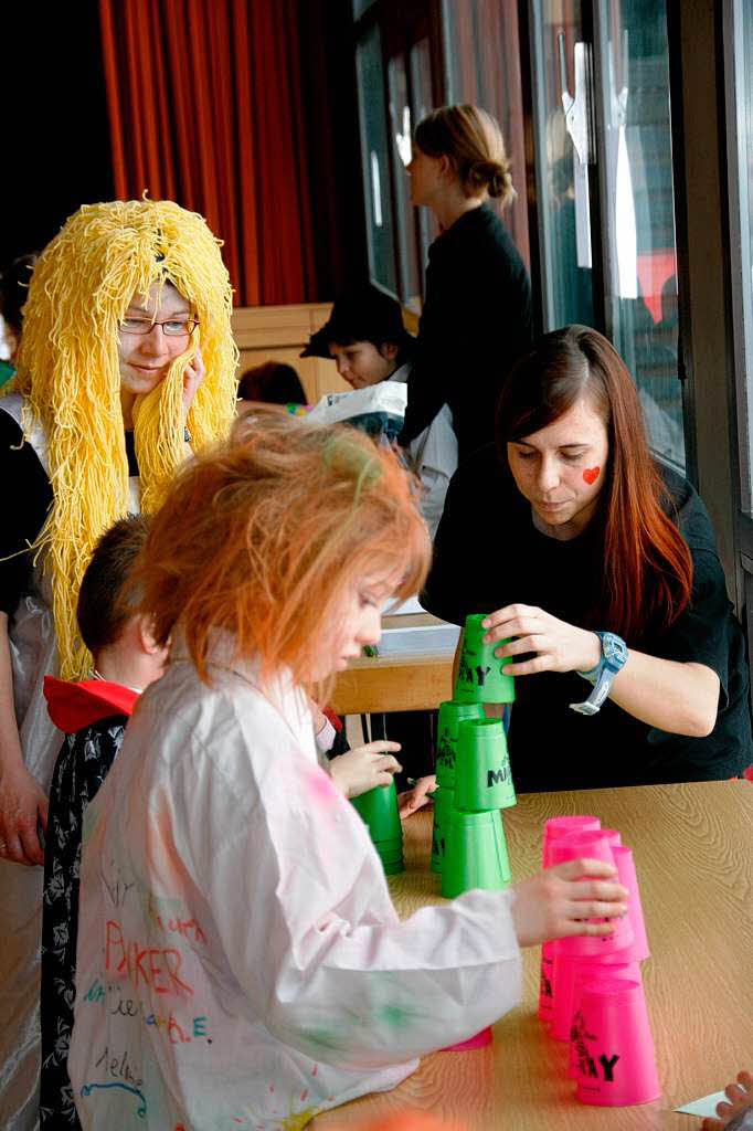 Kinderfasnet und Hemdglunkerumzug standen am Fasnetsamstag in Grafenhausen im Mittelpunkt der Narretei