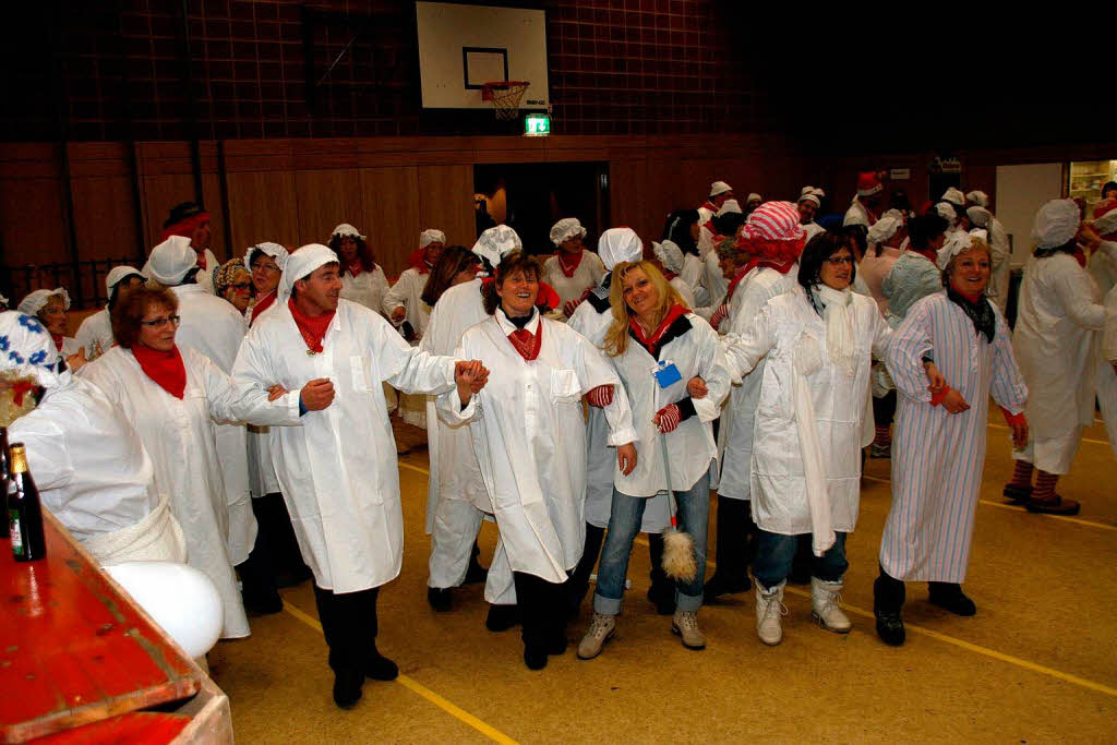 Kinderfasnet und Hemdglunkerumzug standen am Fasnetsamstag in Grafenhausen im Mittelpunkt der Narretei